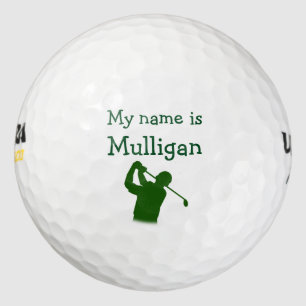 Funny Men's Golf Balls