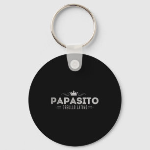 Funny Mens Papasito Father's Day Design For Man  Keychain