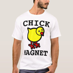 Funny Mens T-shirts, CHICK MAGNET T-Shirt