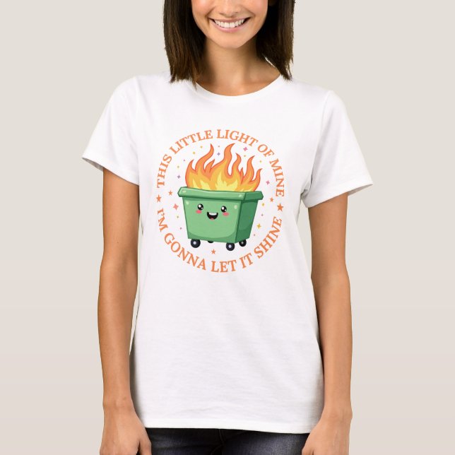 Funny Mental Health Simple Graphic Women T-shirt (Devant)
