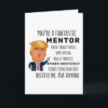 Funny Mentor Birthday Best Gift Card<br><div class="desc">Apparel gifts for men,  women,  boys,  kids,  couples and groups. Perfect for Birthdays,  Anniversaries,  School,  Graduations,  Holidays,  Christmas.</div>