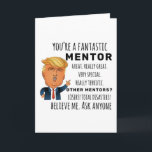 Funny Mentor Birthday Best Gift Card<br><div class="desc">Apparel gifts for men,  women,  boys,  kids,  couples and groups. Perfect for Birthdays,  Anniversaries,  School,  Graduations,  Holidays,  Christmas.</div>