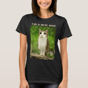 Funny Meowl Meme, Cat Owl Meme Brainrot Gen Alpha T-Shirt