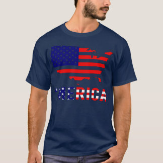 Funny Merica Gift 4th of july Gift Independence Da T-Shirt