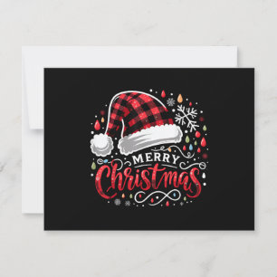 Funny Merry Christmas Thank You Card