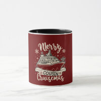 Funny Merry Cousin Cruisemas Xmas Boat Trip crew