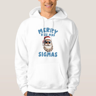funny Merry Rizz Mas Sigmas ,Merry Christmas Hoodie