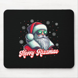 Funny Merry Rizzmas Rizz Santa Claus Christmas Cos Mouse Pad