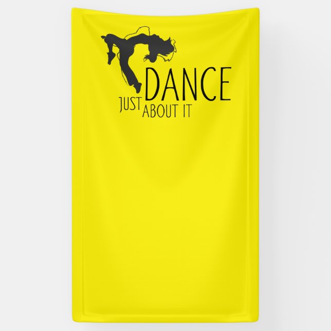 Funny Message - Just Dance About It 1 Banner (Vertical)