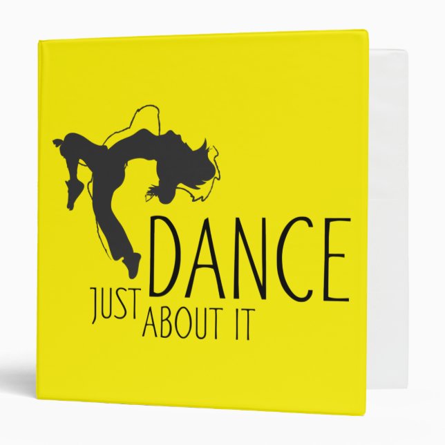 Funny Message - Just Dance About It 1 Binder (Front/Inside)