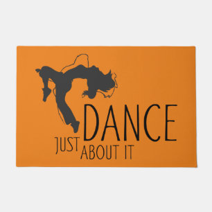 Funny Message - Just Dance About It 1 Doormat