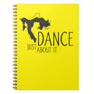 Funny Message - Just Dance About It 1 Notebook