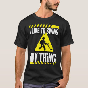 Funny Metal Detector Detecting T-Shirt