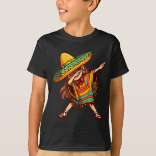 Funny mexican dabbing poncho cinco de mayo dab T-Shirt