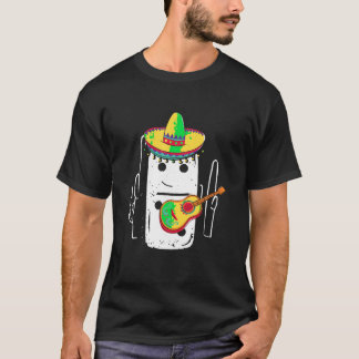 Funny Mexican Domino Bones Domino Player T Shirt