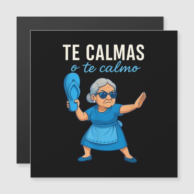 Funny Mexican Spanish Grandma (Front/Back)