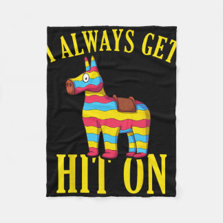 Funny Mexican Theme Party - Cinco De Mayo Attire  Fleece Blanket