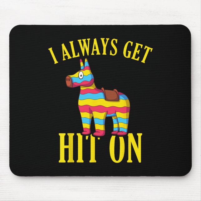 Funny Mexican Theme Party - Cinco De Mayo Attire  Mouse Pad (Front)