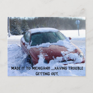 Funny Michigan Postcard