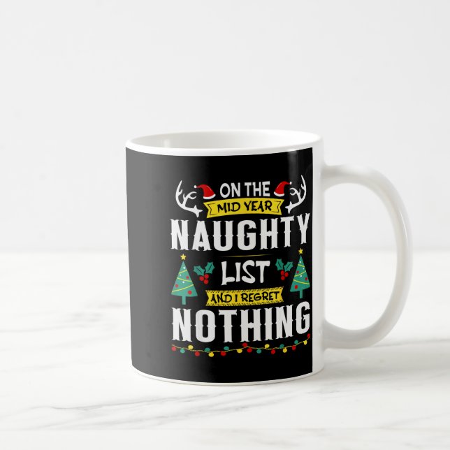 Funny Mid-year Christmas In July Beach Summer Chri Coffee Mug (Right)