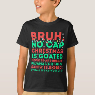 Funny Middle School Gen Alpha Slang Skibidi Rizz C T-Shirt