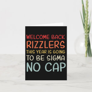 Funny Middle School Teacher Back To School Gen Alp Card