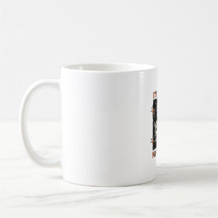 Funny Midnight Screaming Cats Vintage Shirt Design Coffee Mug