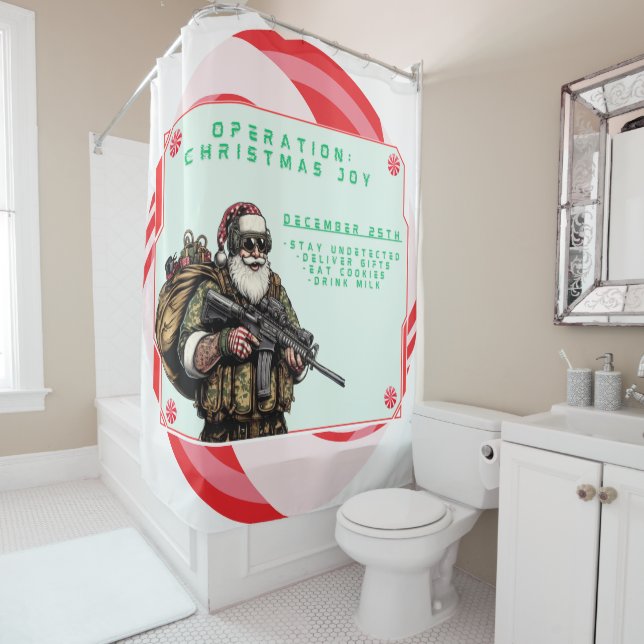 Funny Military/Christmas Santa (In Situ)