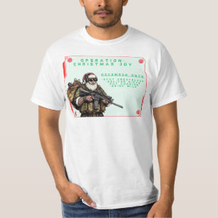 Funny Military/Christmas Santa T-Shirt