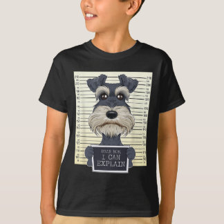 Funny Miniature Schnauzer Mom I Miniature Schnauze T-Shirt
