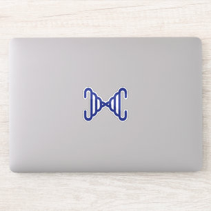 Funny Minimal Blue line Letter X Monogram