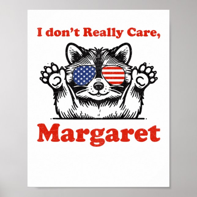 Funny Minimalist Meme  Poster (Front)
