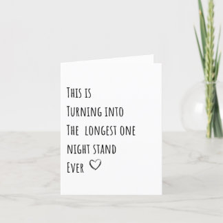 Funny Minimalist Valentines Day Card