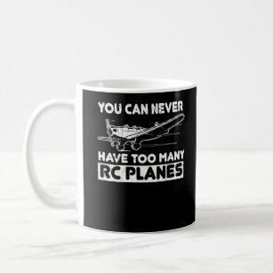 Funny Model Aircraft Pilot RC Plane Coffee Mug