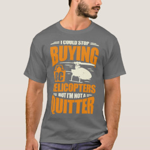 Funny Model Rc Helicopter Chopper Pilot Gift T-Shirt