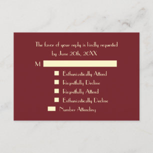 Funny Modern Personalized Party RSVP Invitation