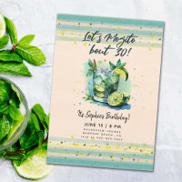 Funny Mojito bout 30 Cocktails Hour 30th Birthday