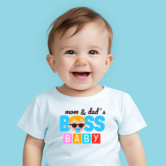 Funny Mom and Dad's Boss Baby Boy T-Shirt
