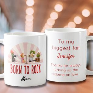 Funny Mom Birthday Gift – Cool Veggie Rock Lover Coffee Mug