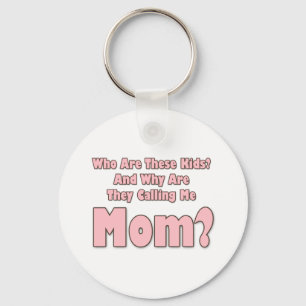 Funny Mom Keychain