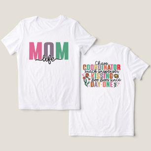 Funny Mom Life/Chaos Coordinator Tri-Blend Shirt