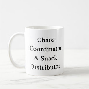 Funny Mom Life Mug – Snack Time Humor Gift