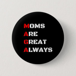 Funny Mom Mothers Day Merch Mama For Whole Family 2 Inch Round Button