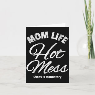Funny Mom Quote Motherhood Humour Sarcastic Card