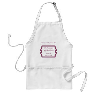Funny mom quotes on t-shirts and gifts for mom. standard apron