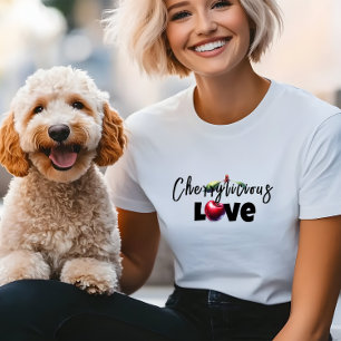 Funny mom red cherry vibe slogan mother day Tri-Blend shirt