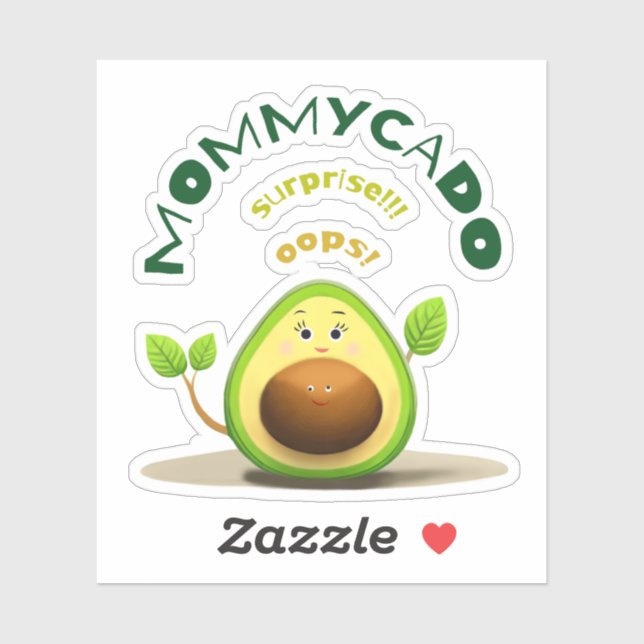 Funny mommy avocado (Sheet)