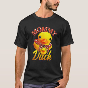Funny Mommy Duck Mama Mother Rubber Duck Mom T-Shirt