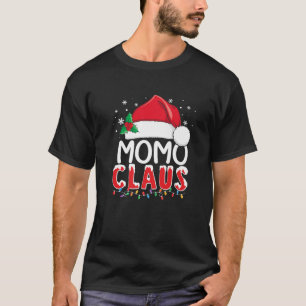Funny Momo Claus Christmas Xmas Pyjamas Santa T-Shirt