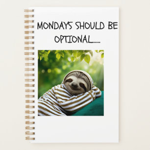 Funny Monday Journal Planner